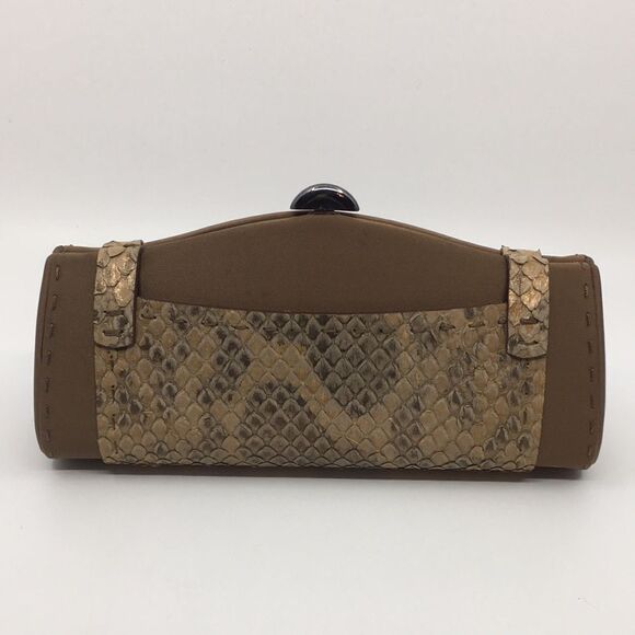 VBH by Vernon Bruce Hoeksema First Edition Snake and satin Clutch - Picture 3 of 17